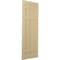 Ekena Millwork True Fit PVC San Juan Capistrano Mission Style Fixed Mount Shutters, Natural Twine, 12W x 44H, PR TFP001SJ12X044NT - alternate 10